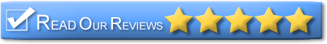 Image of 5 yellow stars and text that says Read Our Reviews